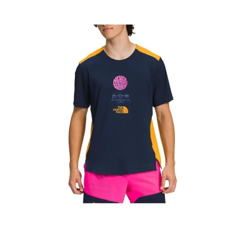 THE NORTH FACE T Shirts Men Navy Blue
