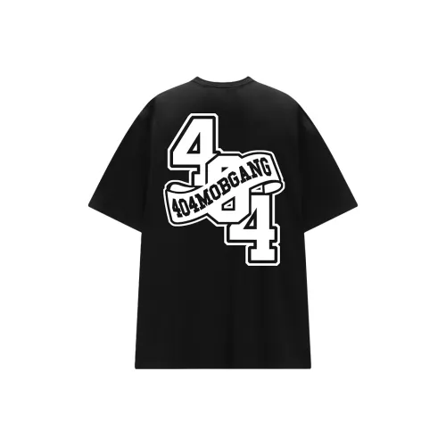 404MOB GANG 남녀공용 티셔츠