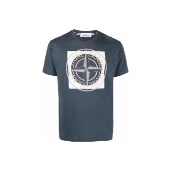 STONE ISLAND T Shirt Men's Blue