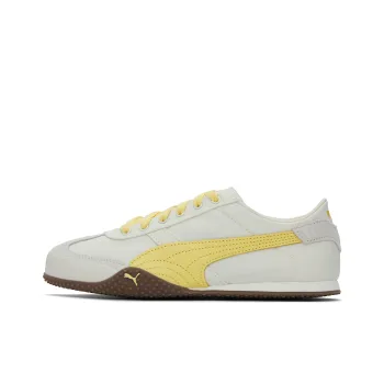 PUMA Bella UT Wear resistant And Lightweight Low Top Casual Shoes Unisex White Yellow