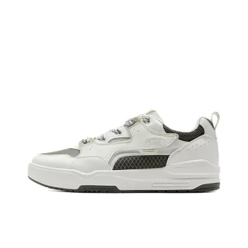 XTEP Master Of The Beast Anti Slip And Wear Resistant Lightweight Low Top Skateboard Shoes Men's White Gray