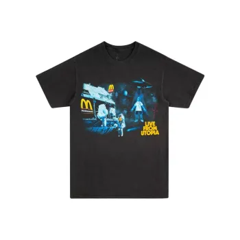 Travis Scott X McDonald's Live From Utopia T Shirt
