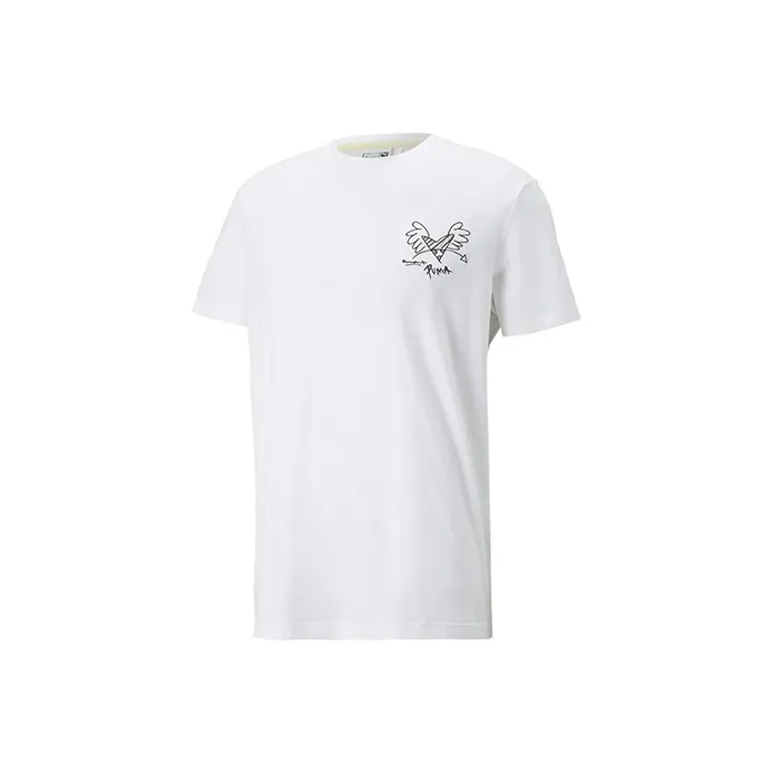 PUMA x BRITTO T Shirt Unisex White-0