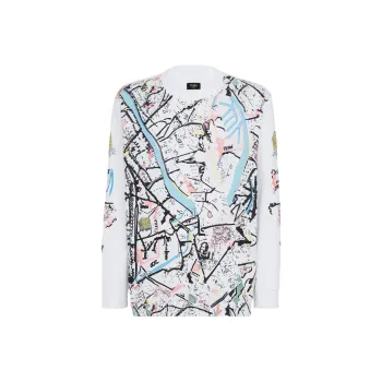 FENDI T Shirts Men White