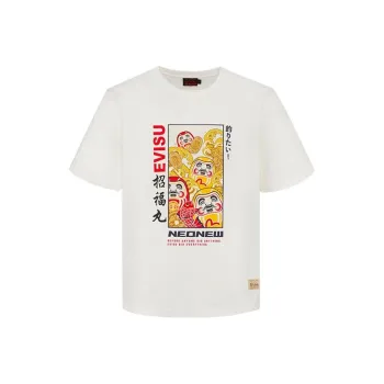 EVISU T-Shirts Men White