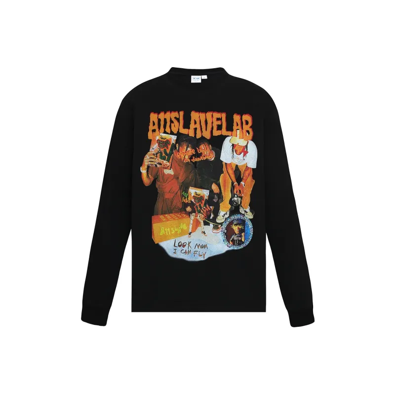 A11SLAVE Straight Long-Sleeved T-Shirt Unisex-0