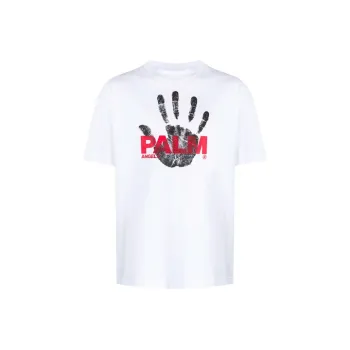 PALM ANGELS T Shirts Men White