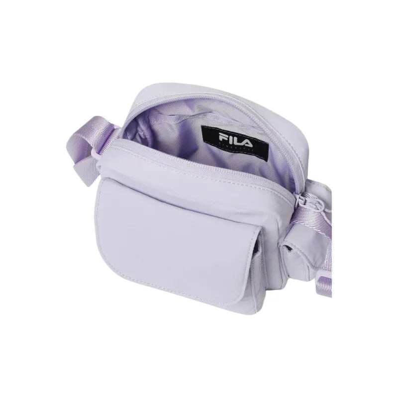 FILA Nylon Shoulder Bag, Crossbody Bag Mini Unisex Lavender-2