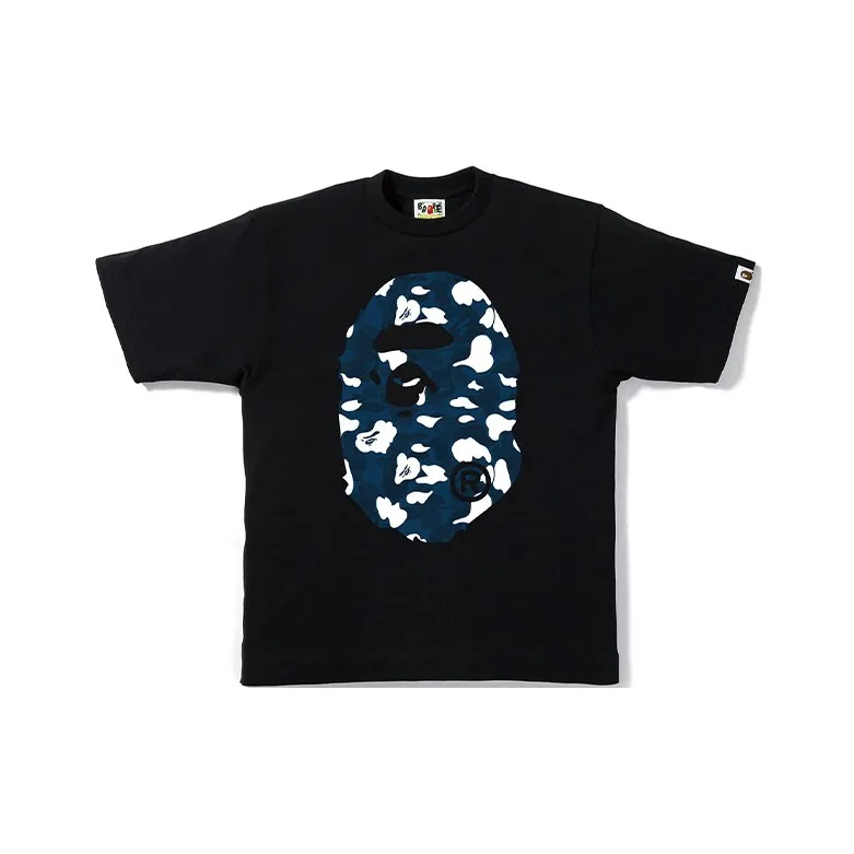 Bape Stripe Abc Camo Big Ape Head Tee-2