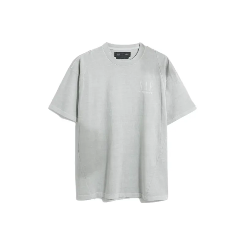 Attempt X GAP X ATTEMPT T Shirts Unisex Gray-0