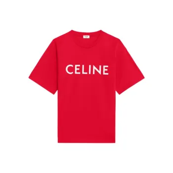 CELINE T Shirts Men Red