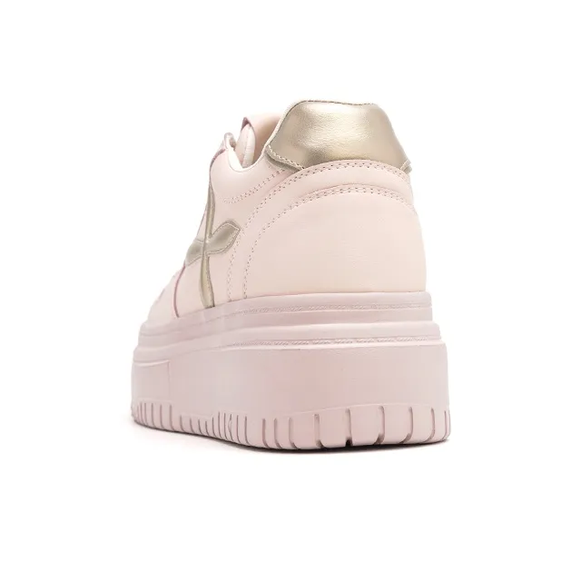 UNCLEWEN Coverage Height Increasing Breathable Slip Resistant Low Top Skateboard Shoes Women's Rose Pink-11
