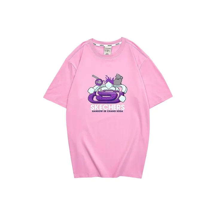 Skechers Hankou No. 2 Factory Joint Series Drop Shoulder Sleeve T-Shirt Unisex-8