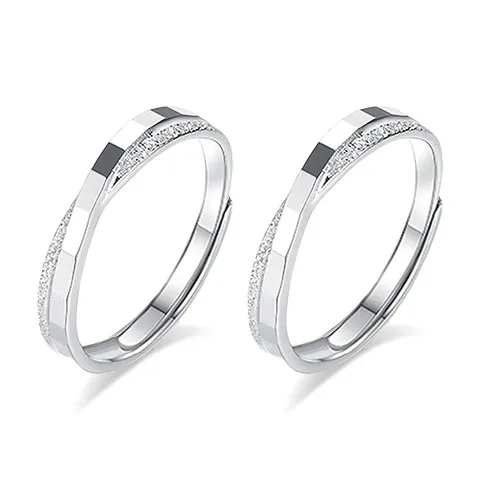 KIVA Sterling Silver Rings Unisex-6