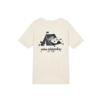 New Balance T Shirt Unisex Beige