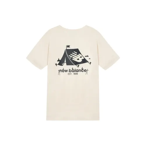 New Balance T Shirt Unisex Beige