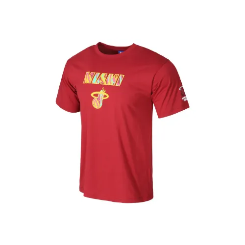 NBA Team T Shirts Men Red