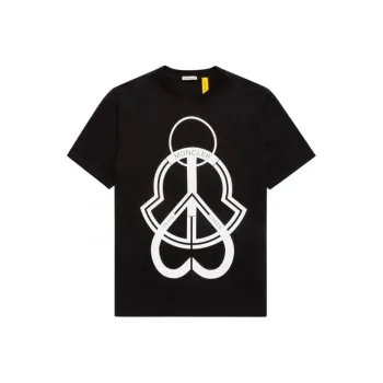 Moncler 5 Craig Green Logo Graphic Printed T Shirt