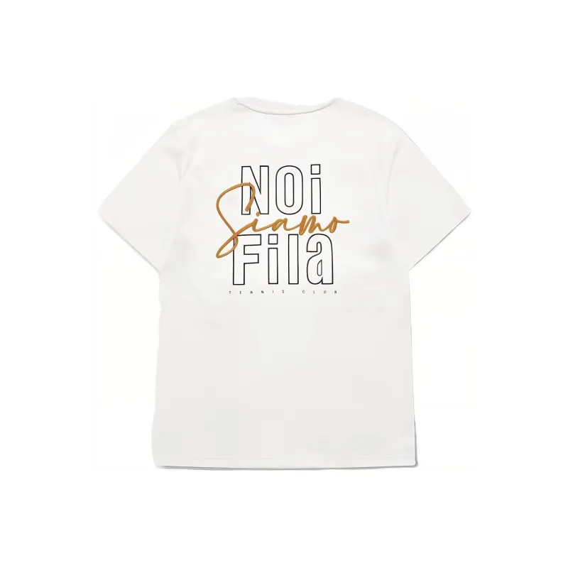 FILA FUSION TENNIS T Shirt Men's Cloud White-0