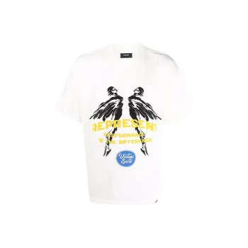 REPRESENT T Shirts Men White