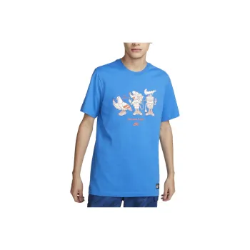 Nike T Shirts Men Blue