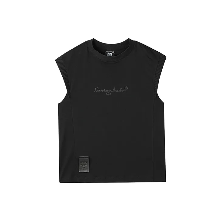 NORVINCY Comfortable And Breathable Sweat Wicking 100% Cotton Sleeveless T Shirt Unisex-0