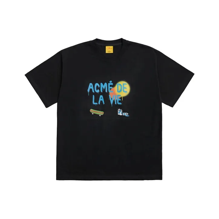 Acme De La Vie/ADLV x Simpsons T Shirt Unisex Black-0