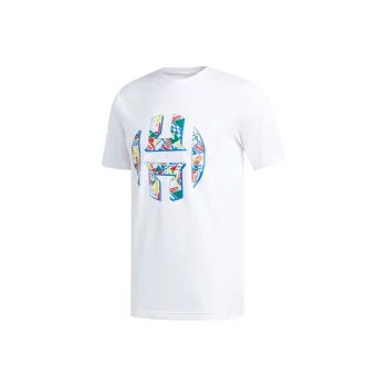 Adidas Harden T Shirts Men White