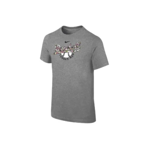 Nike T-Shirts Kids Gray