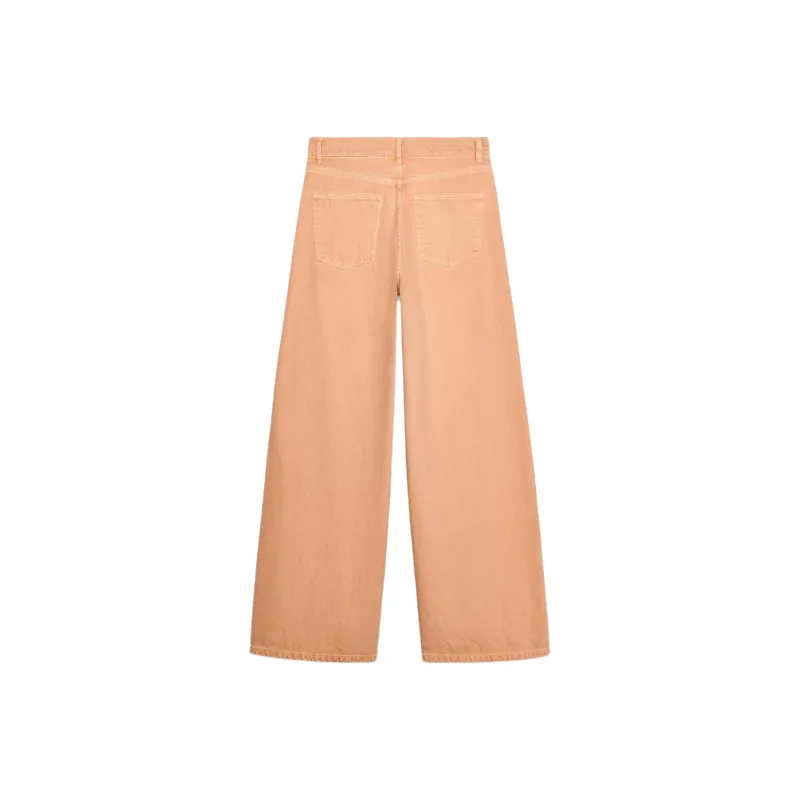 ZARA ZW Series Jeans Women's Orange-1