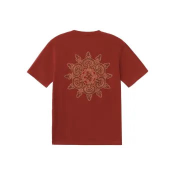 LiNing Sports Basketball Collection T Shirts Men Red