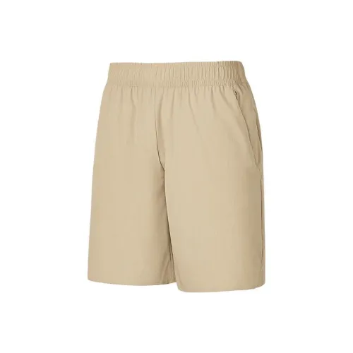 Skechers GODRI SS25 Sports Shorts Men's Chestnut Gold