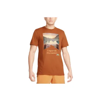 Nike T Shirts Men Amber