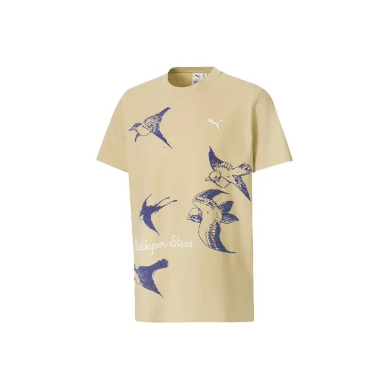 PUMA x Kidsuper Studios CLASSICS T Shirt Men's Earth Yellow-0
