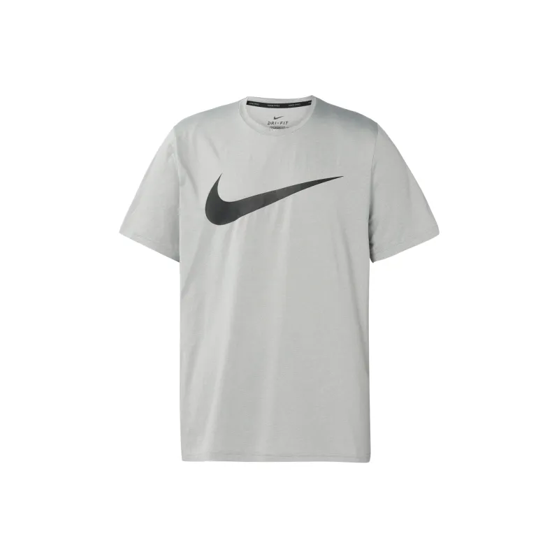 Nike T Shirts Men Gray Black-0