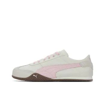PUMA Bella UT Wear resistant And Lightweight Low Top Casual Shoes Unisex White Pink