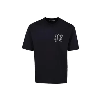 PALM ANGELS Pa Monogram Regular T shirt