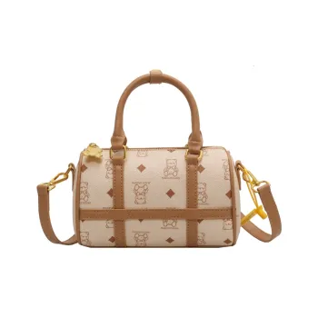 YZUE PU Boston Bag Handbags Women's Multicolor