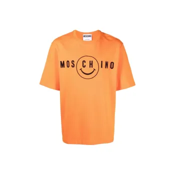 MOSCHINO T-Shirts Men Orange