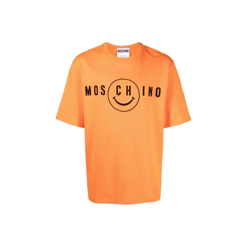MOSCHINO T Shirts Men Orange-0