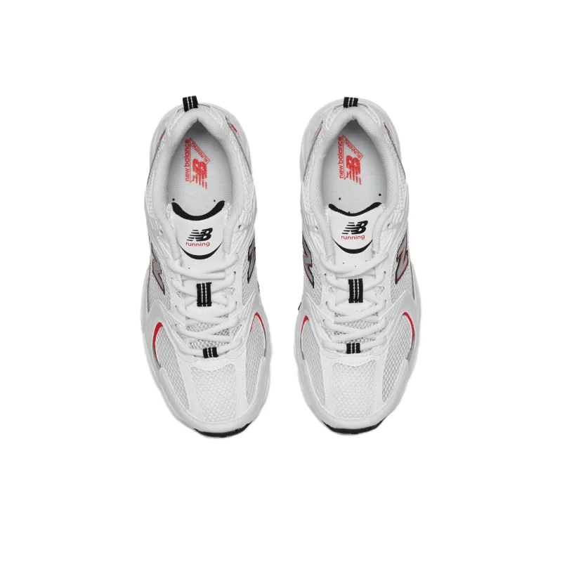 New Balance 530 White Blast Red-2