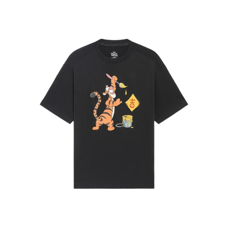 LiNing x Disney T Shirt Unisex Black-0