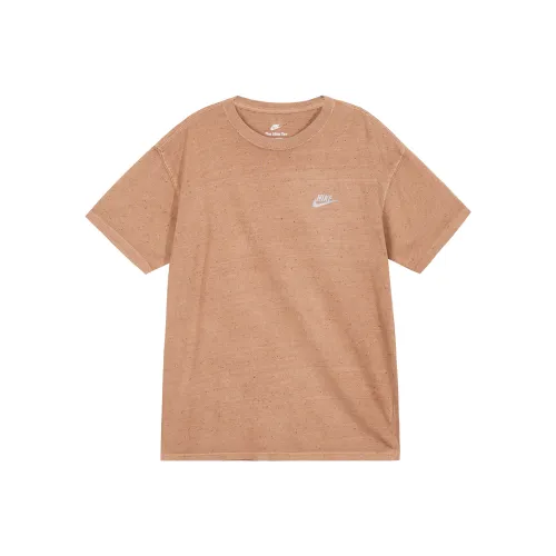 Nike T Shirts Men Light Brown