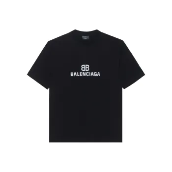 Balenciaga Mens Bb Pixel Medium Fit T shirt