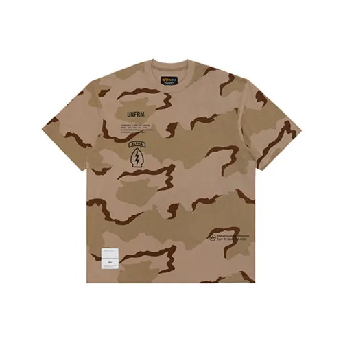 Alpha Industries T-Shirts Men Gray Orange