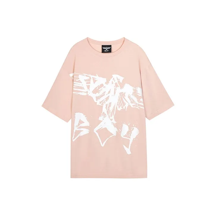 Boy London T Shirts Unisex Pink-0