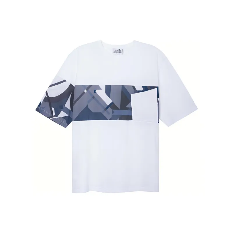 HERMES SS23 T Shirt Men's White-0