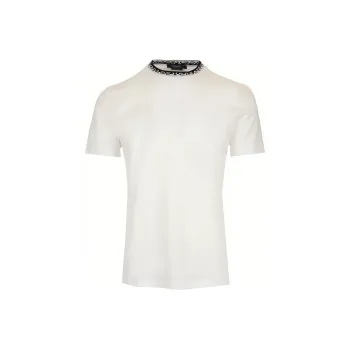 VERSACE Logo Collar T Shirt