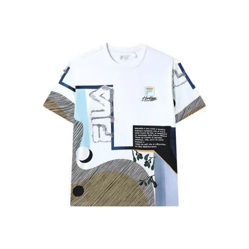 FILA Set in Sleeve T Shirt Men's Multicolor