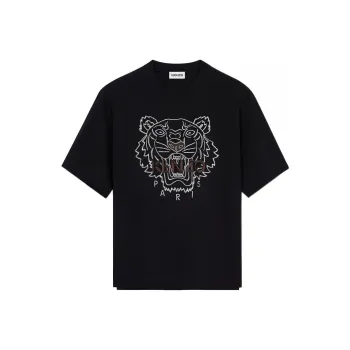 KENZO Classic Tiger Head T Shirts Men Black